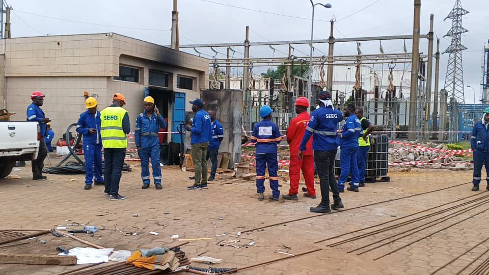  Anges Kevin NZIGOU présent la vision de la plateforme